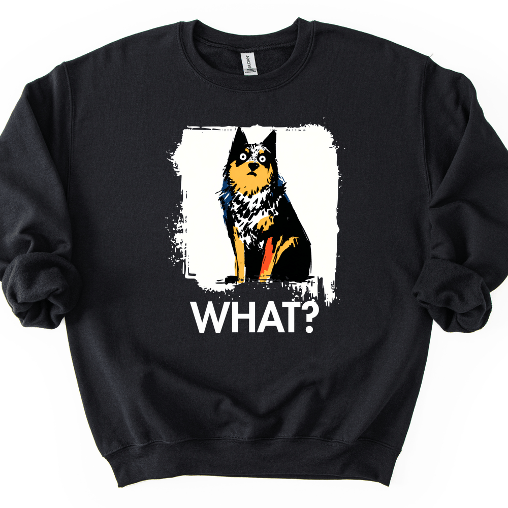 Australian Cattle Dog - What Dog Sweater - Black