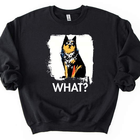 Australian Cattle Dog - What Dog Sweater - Black