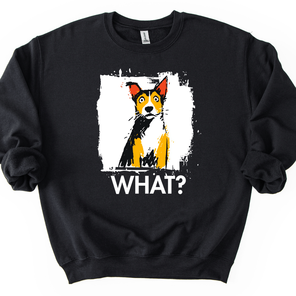 Basenji - What Dog Sweater - Black