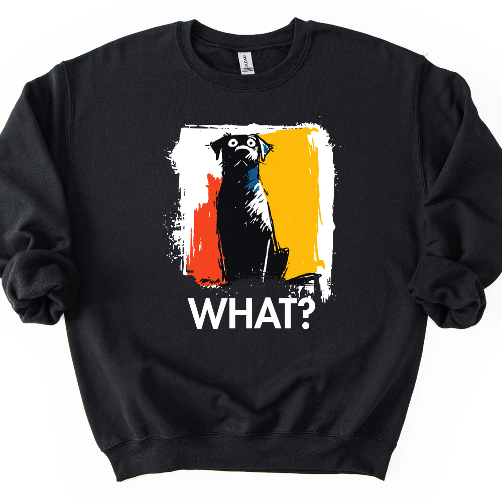 Black Labrador - What Dog Sweater - Black