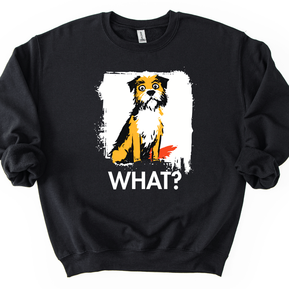 Border Terrier - What Dog Sweater - Black