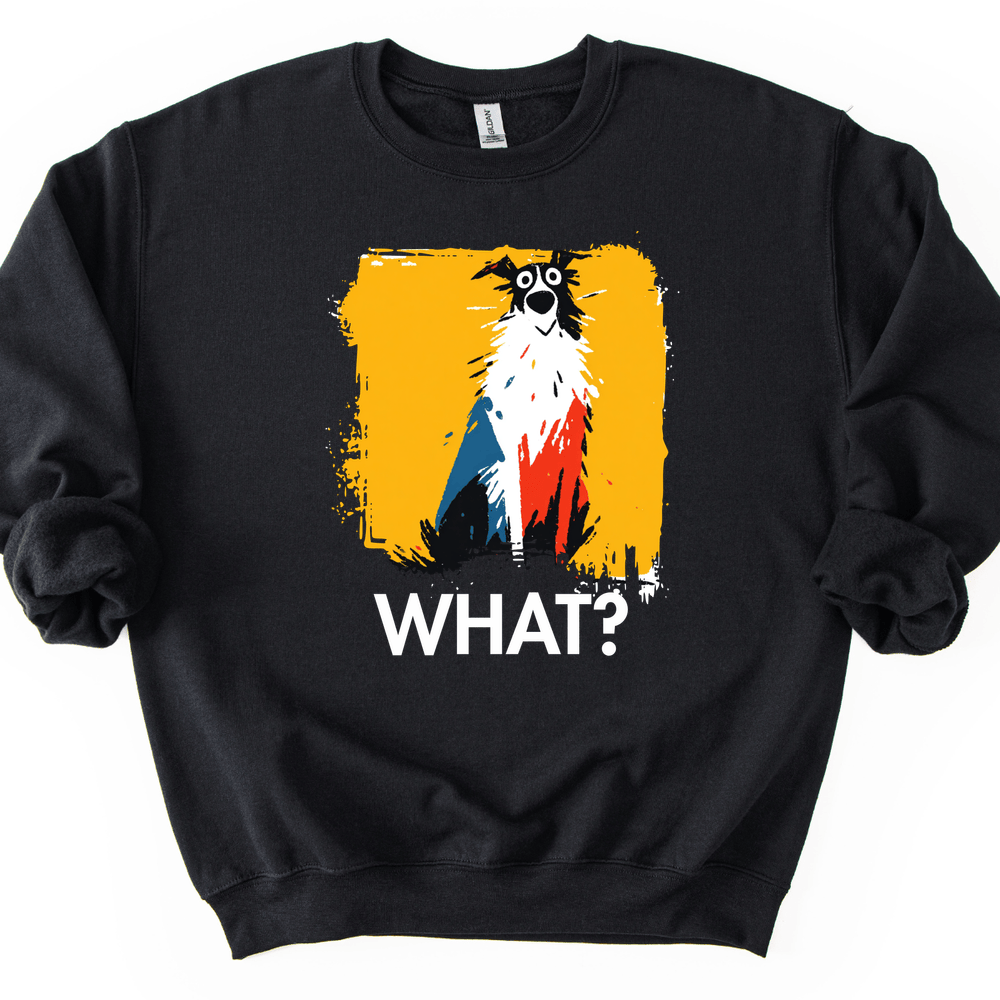 Borzoi - What Dog Sweater - Black