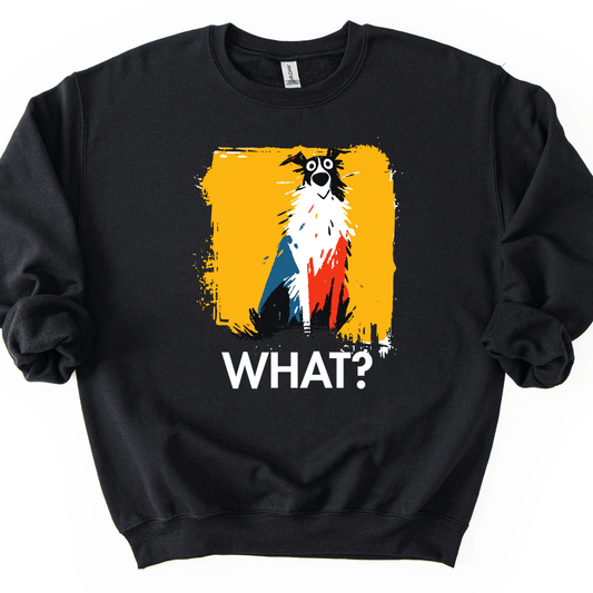 Borzoi - What Dog Sweater - Black