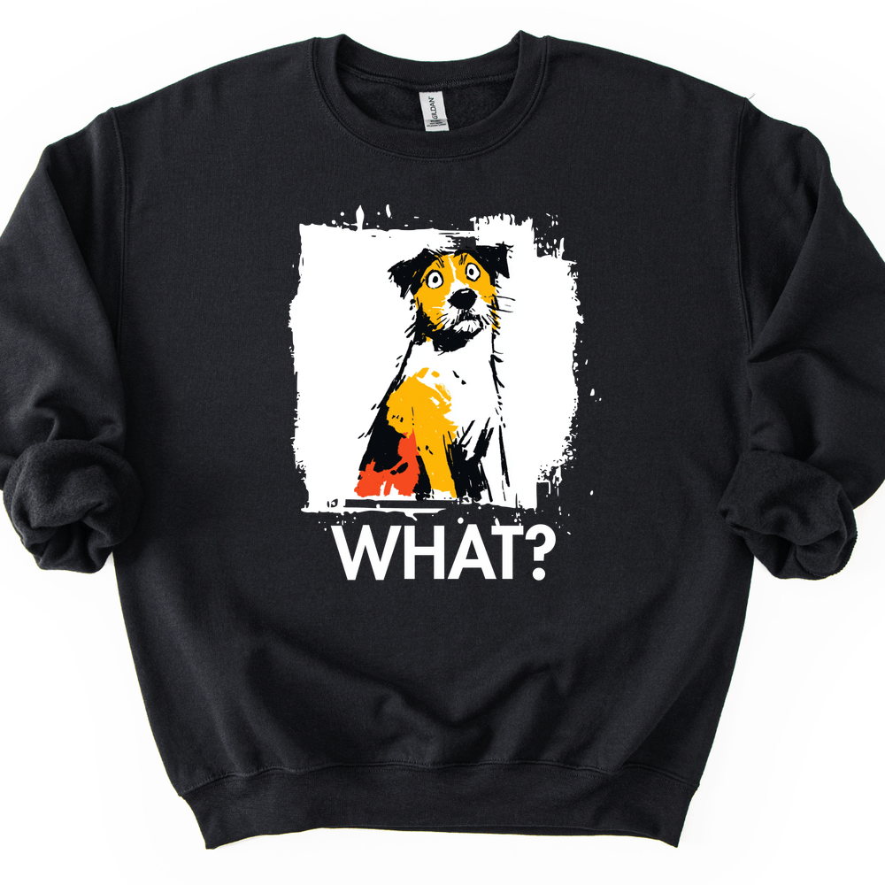 Jack Russell - What Dog Sweater - Black