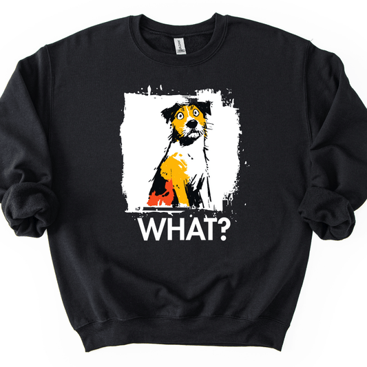Jack Russell - What Dog Sweater - Black