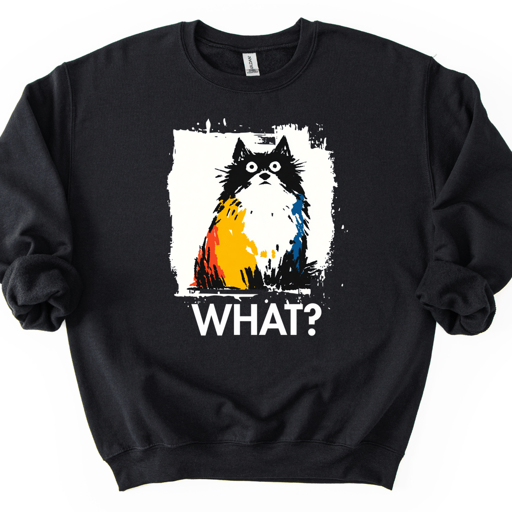 Keeshond - What Dog Sweater - Black