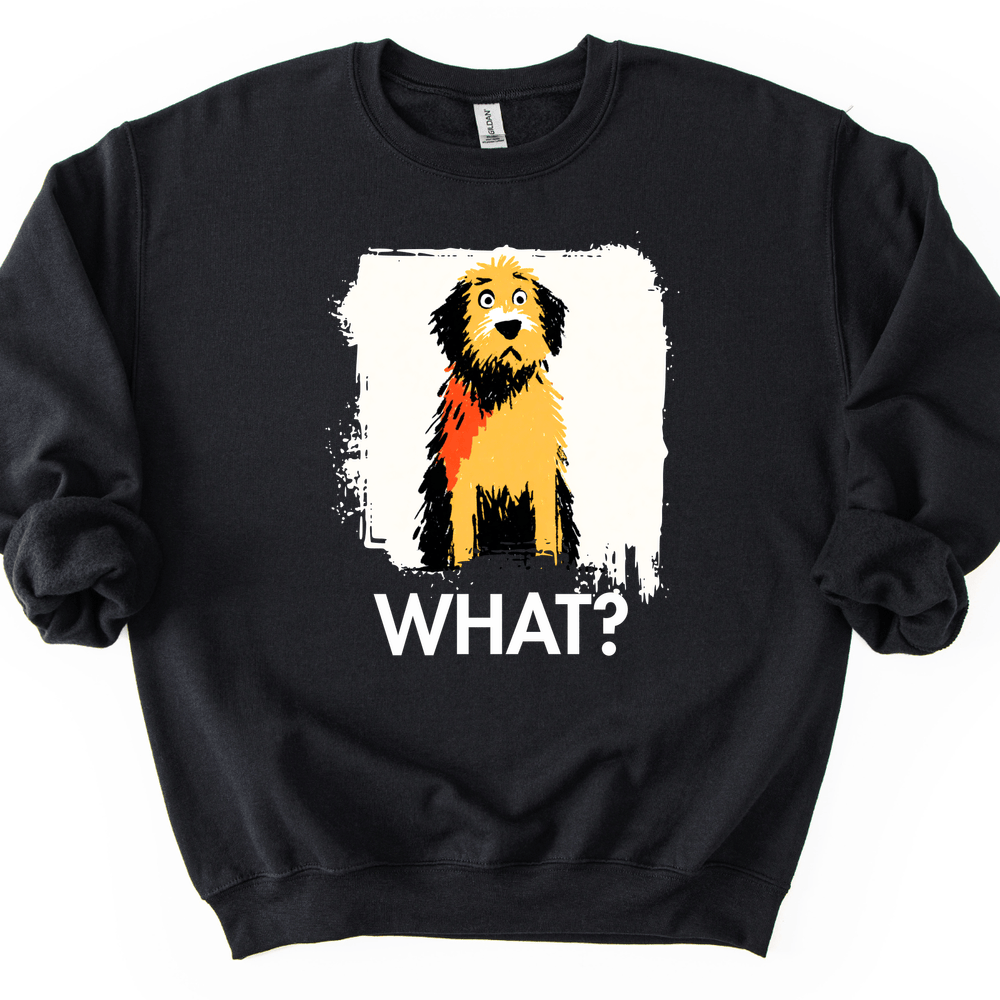 Labradoodle - What Dog Sweater - Black