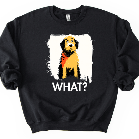 Labradoodle - What Dog Sweater - Black