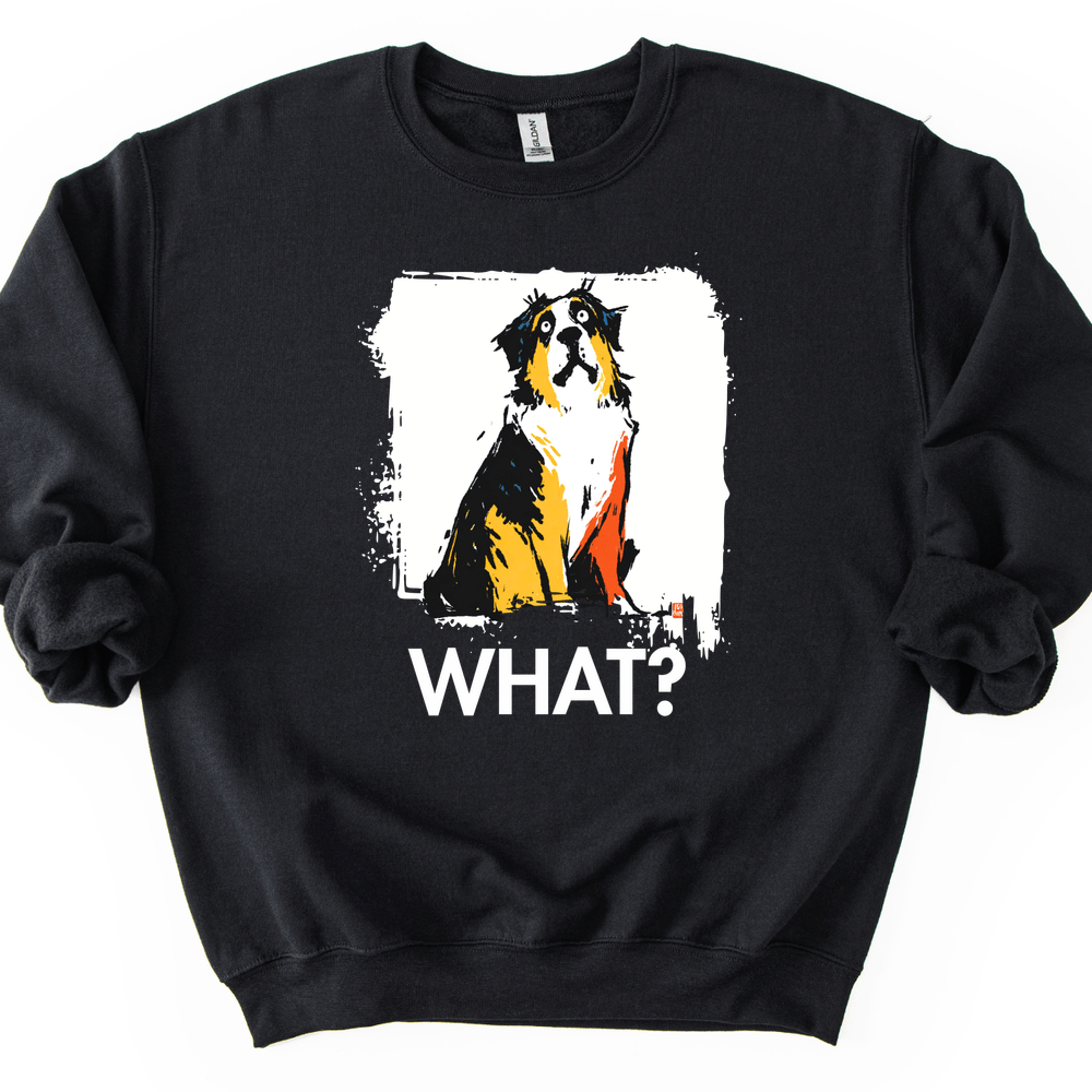 Saint Bernard - What Dog Sweater - Black