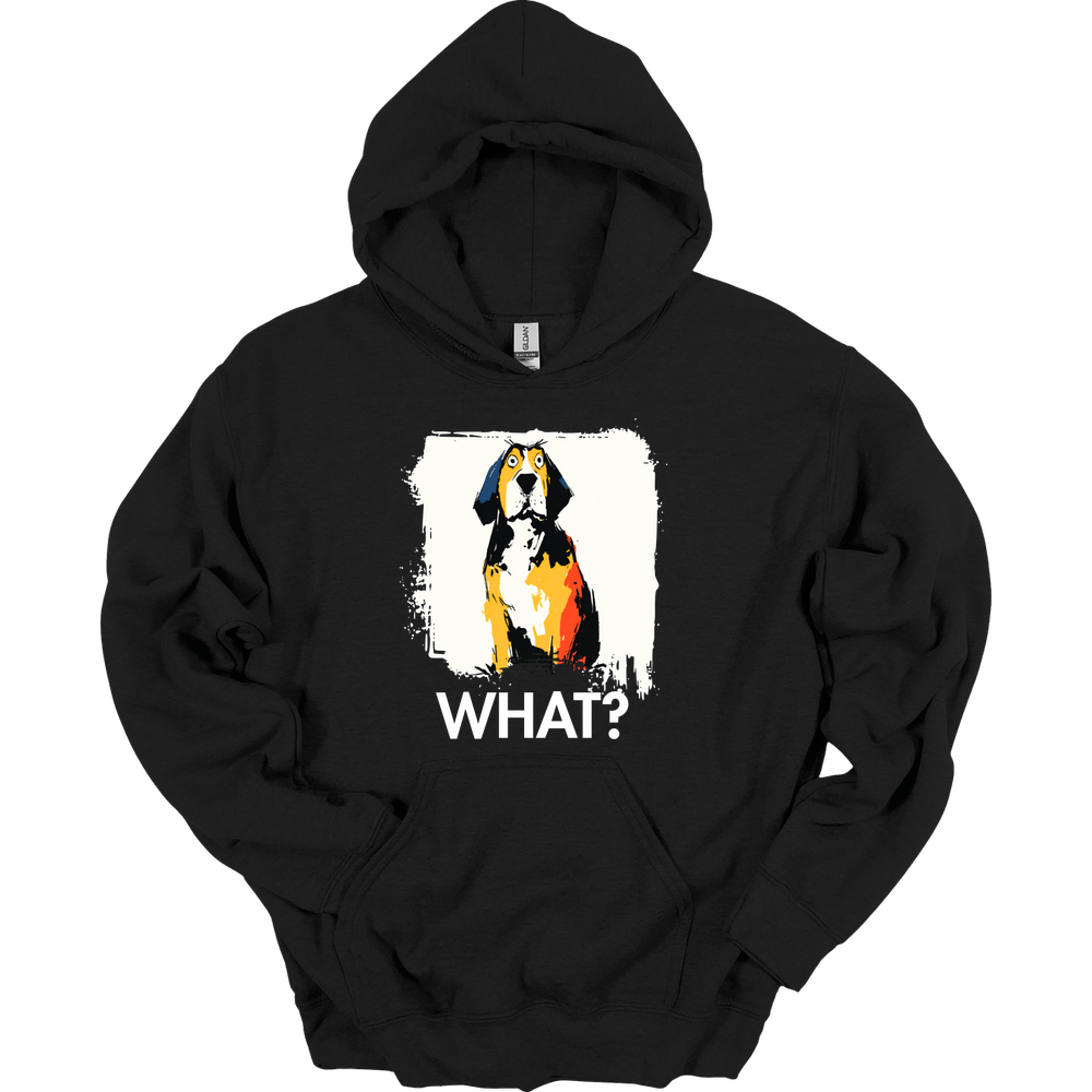 Bracco Italiano - What Dog Hoodie - Black