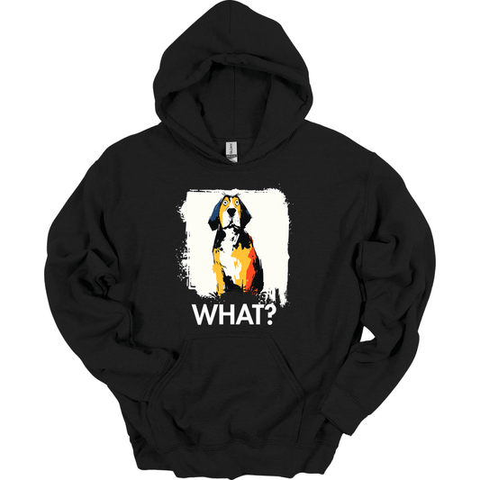 Bracco Italiano - What Dog Hoodie - Black