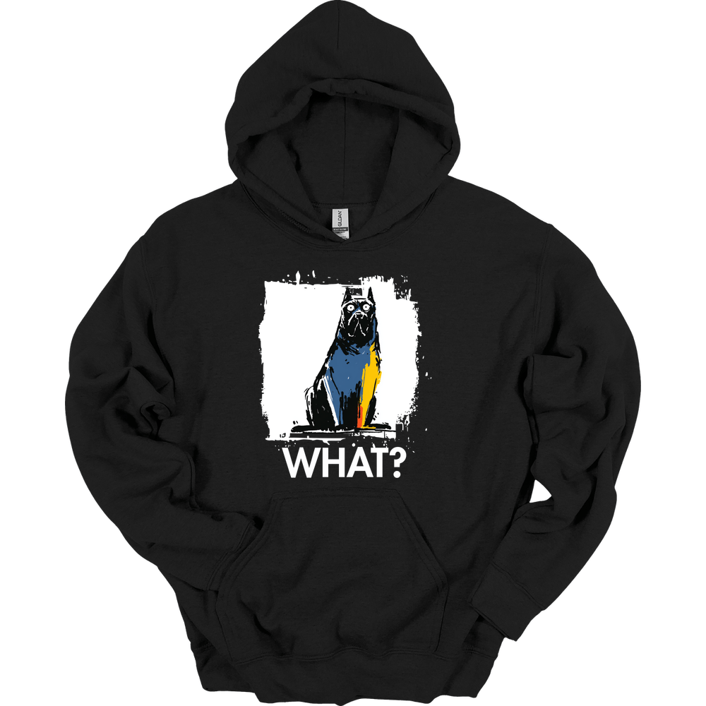 Cane Corso - What Dog Hoodie - Black