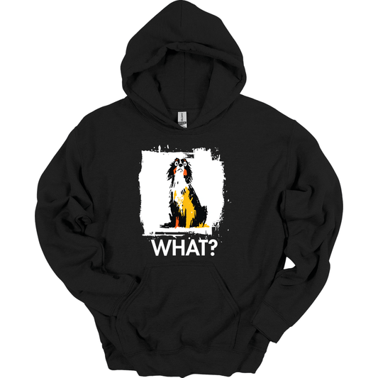 English Springer Spaniel - What Dog Hoodie - Black