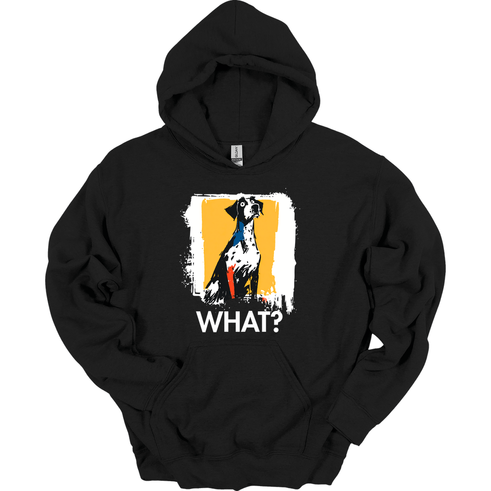 German Shorthaired Pointer - What Dog Hoodie - Black