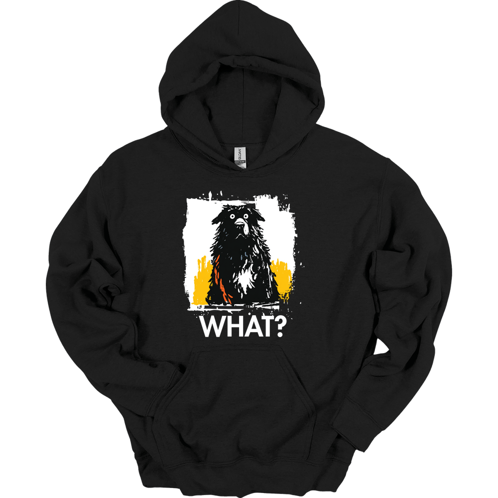 Newfoundland - What Dog Hoodie - Black