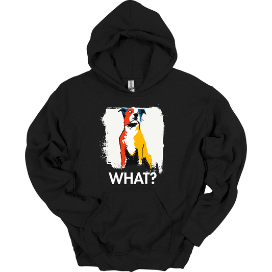 Pitbull - What Dog Hoodie - Black