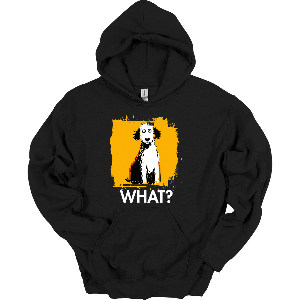 Poodle - What Dog Hoodie - Black