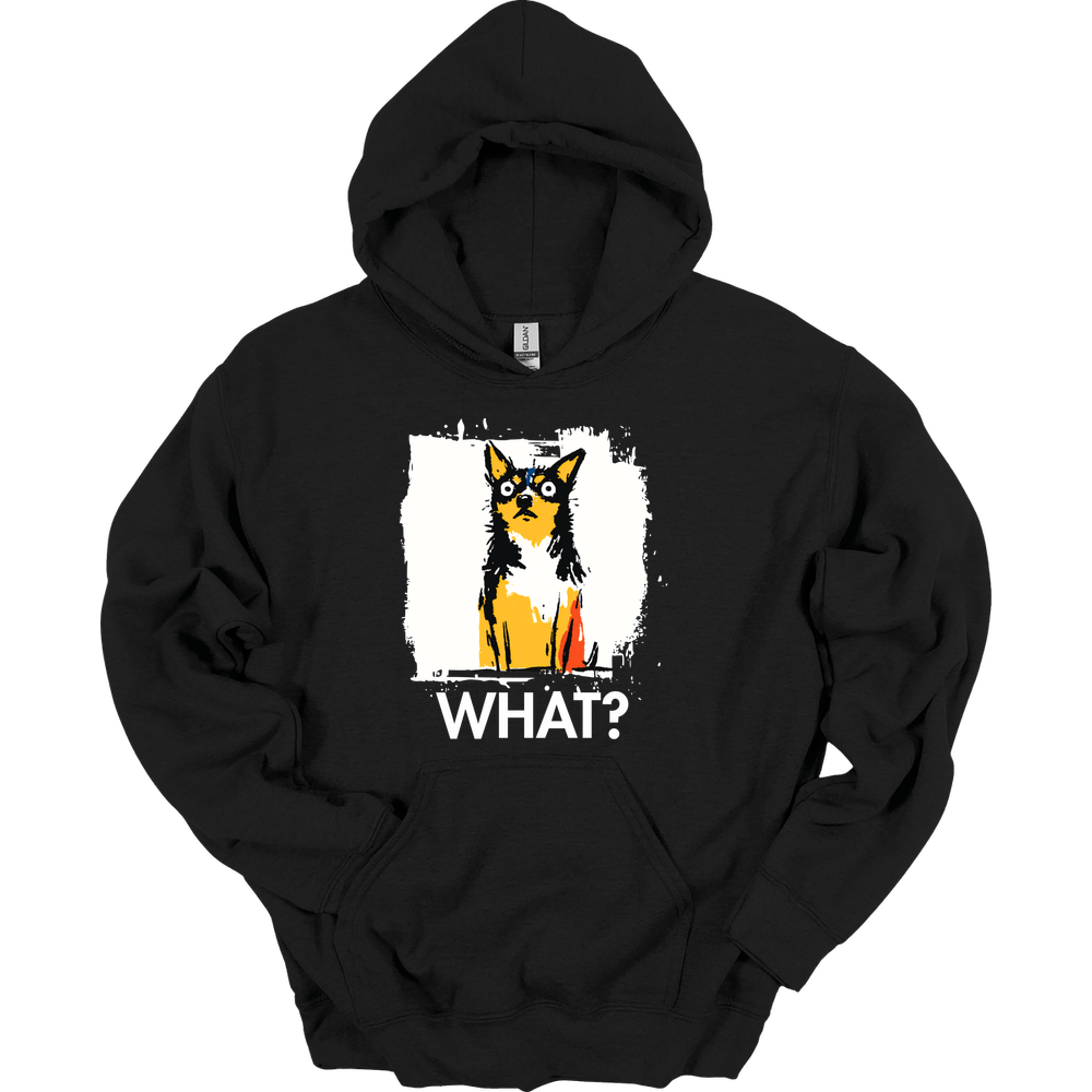 Chihuahua - What Dog Hoodie - Black
