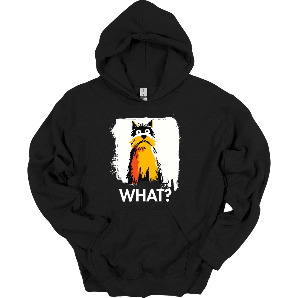 Yorkshire Terrier - What Dog Hoodie - Black