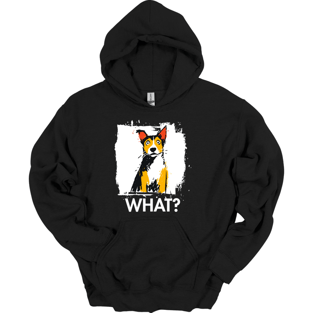 Basenji - What Dog Hoodie - Black