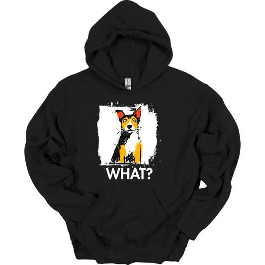Basenji - What Dog Hoodie - Black