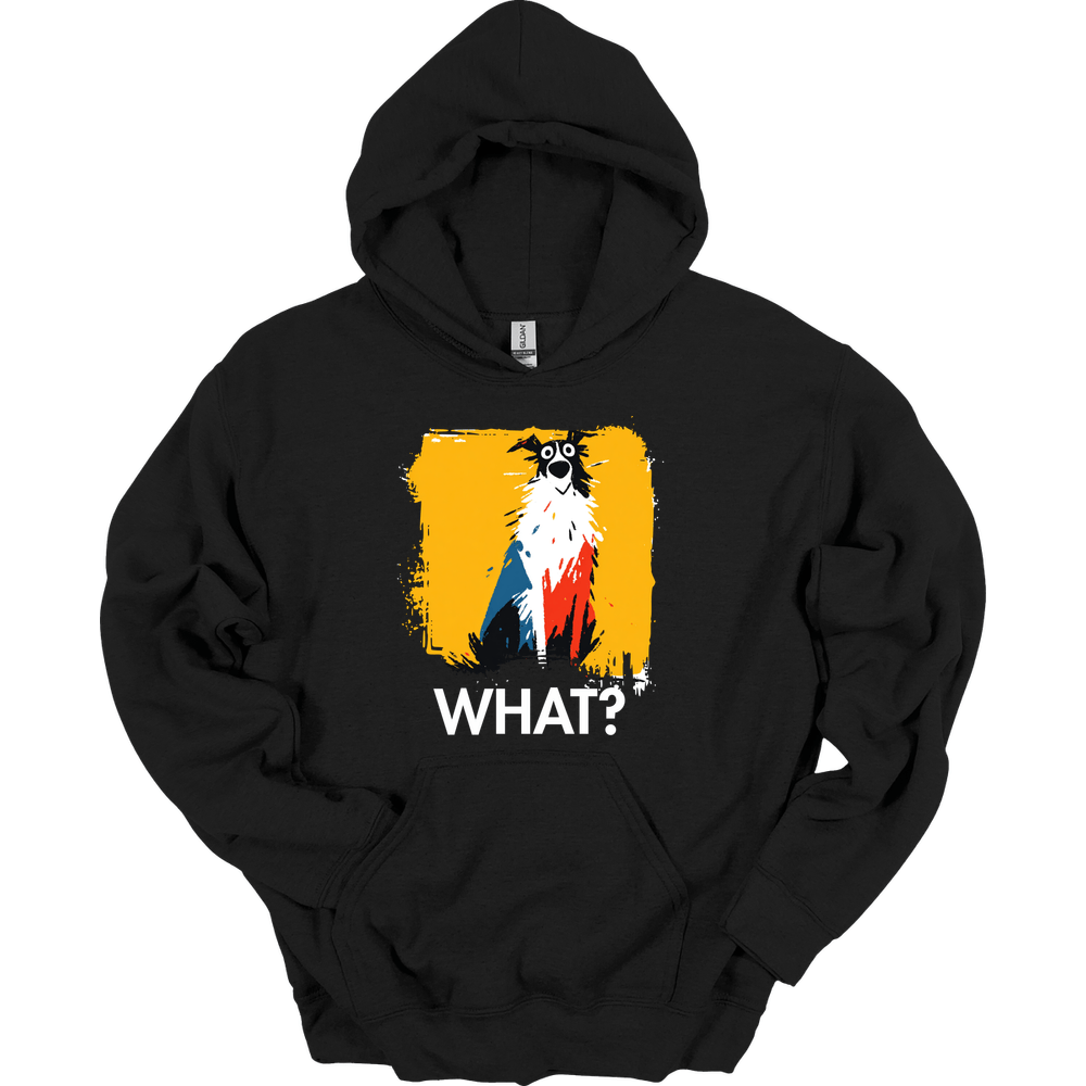 Borzoi - What Dog Hoodie - Black