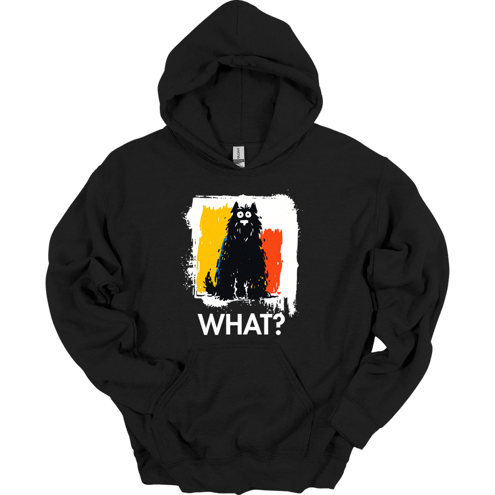 Bouvier Des Flanders - What Dog Hoodie - Black