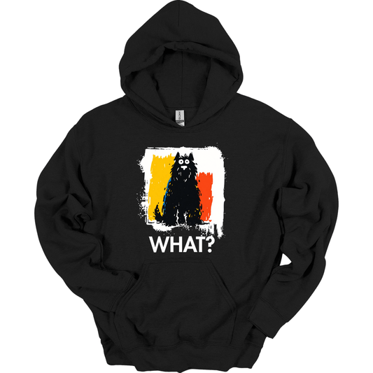 Bouvier Des Flanders - What Dog Hoodie - Black