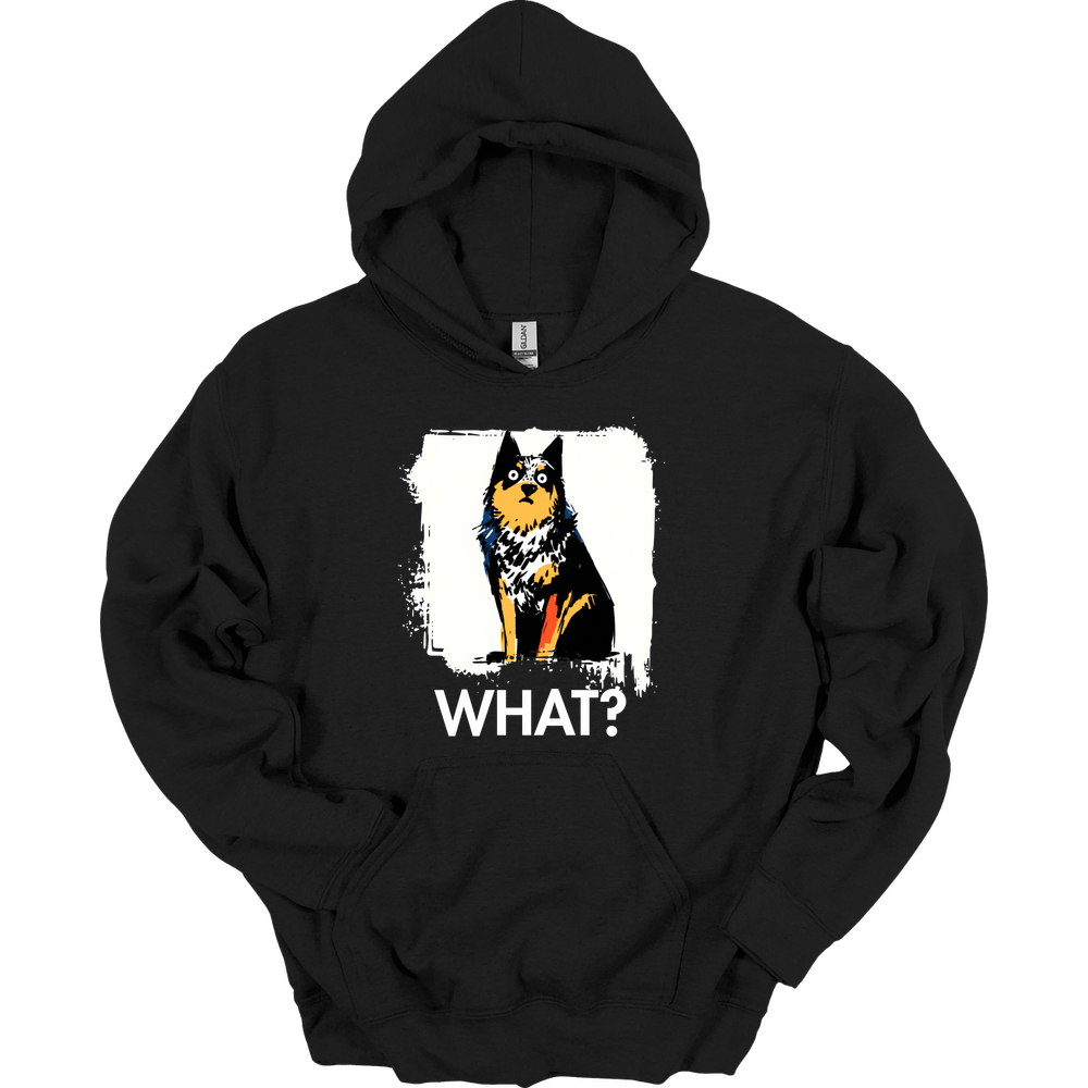 Australian Cattle Dog - What Dog Hoodie - Black