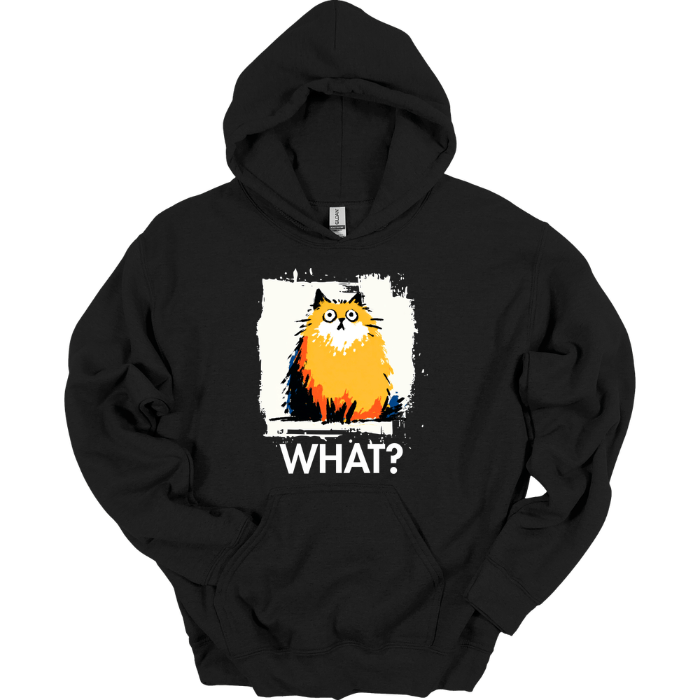 Pomeranian - What Dog Hoodie - Black