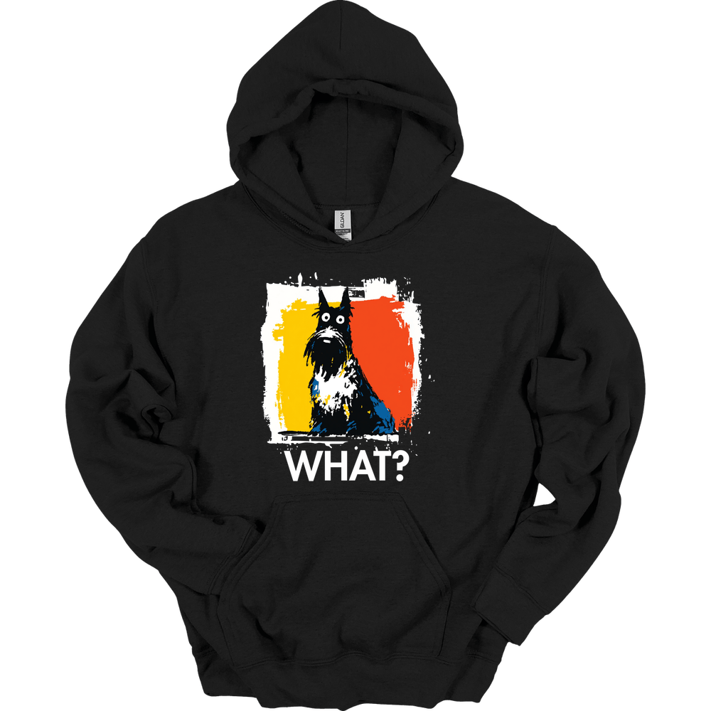 Scottish Terrier - What Dog Hoodie - Black