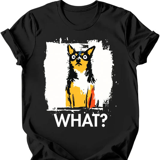 Chihuahua - What Dog T-Shirt - Black