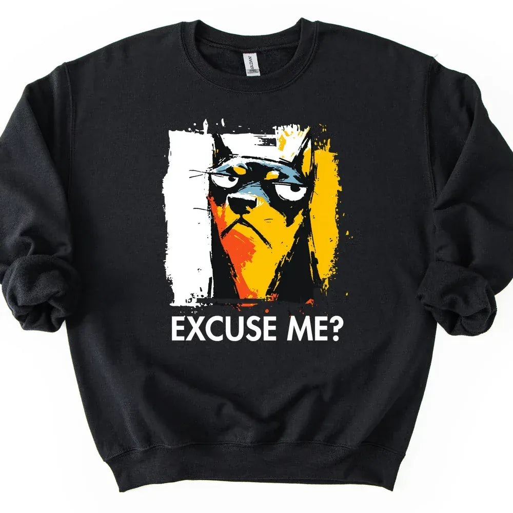 Miniature Pinscher - Excuse Me Dog Sweater - Black