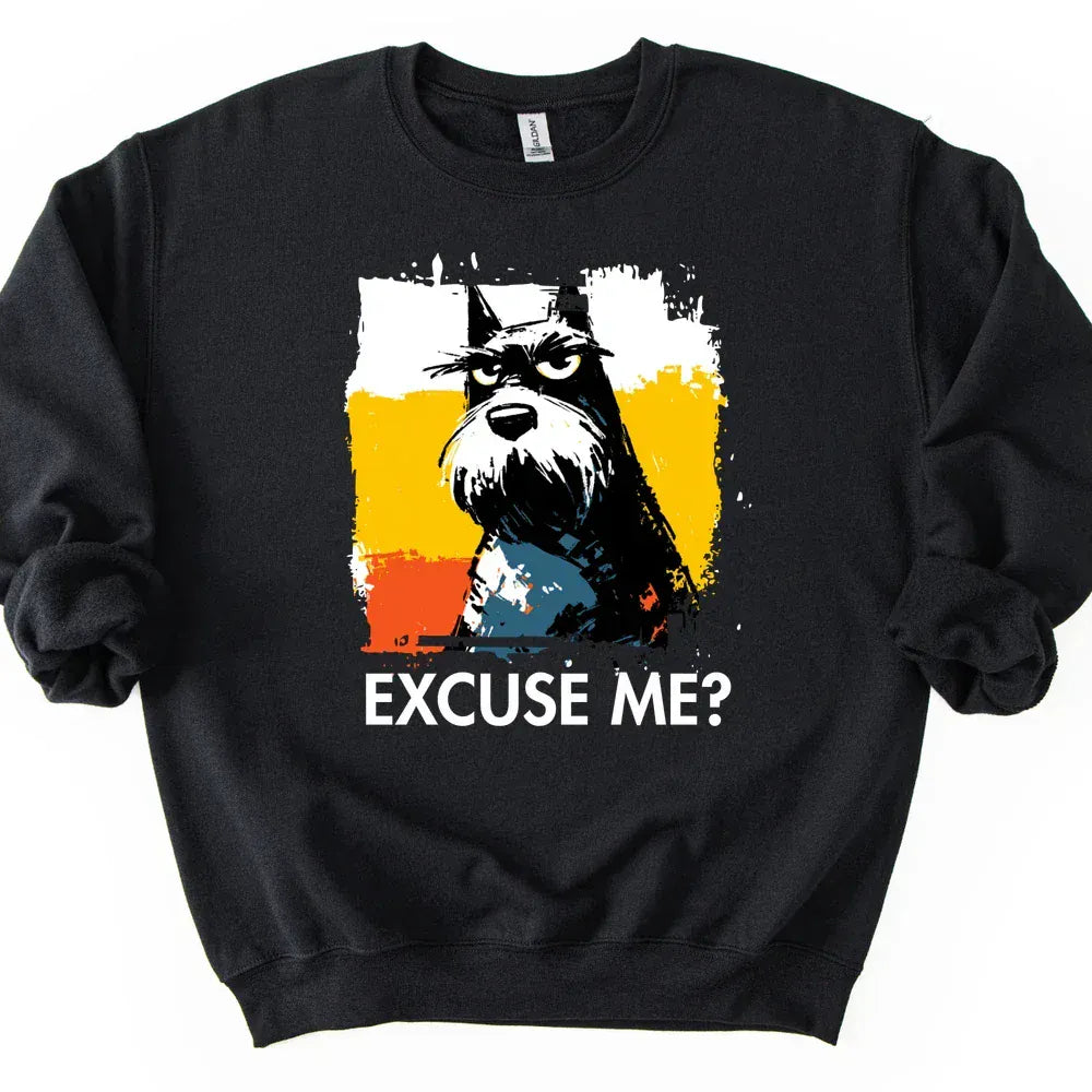 Scottish Terrier - Excuse Me Dog Sweater - Black