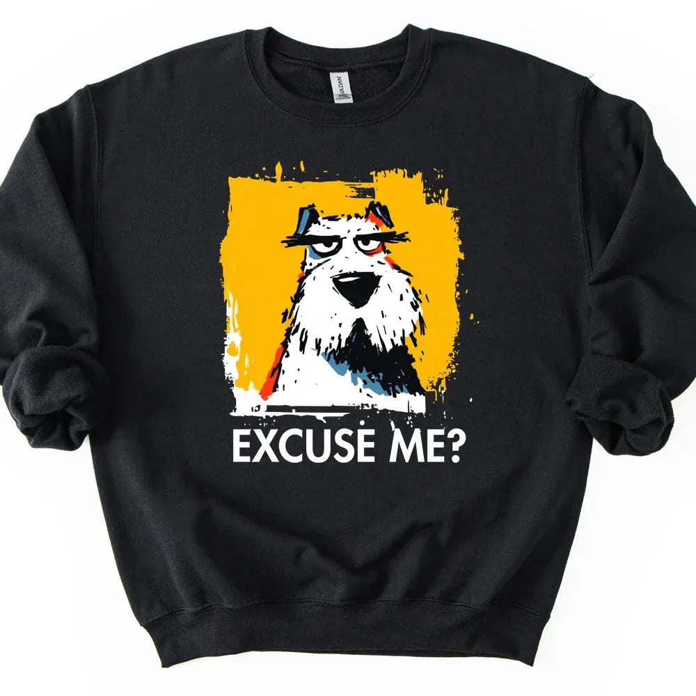 Sealyham Terrier - Excuse Me Dog Sweater - Black