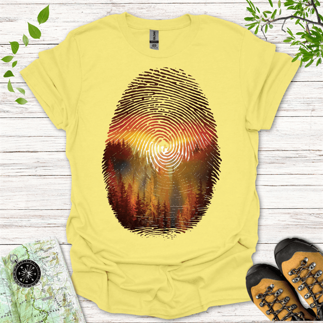 Forest Fingerprint T-Shirt