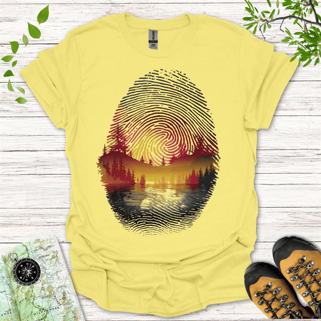 Lakeside Fingerprint T-Shirt