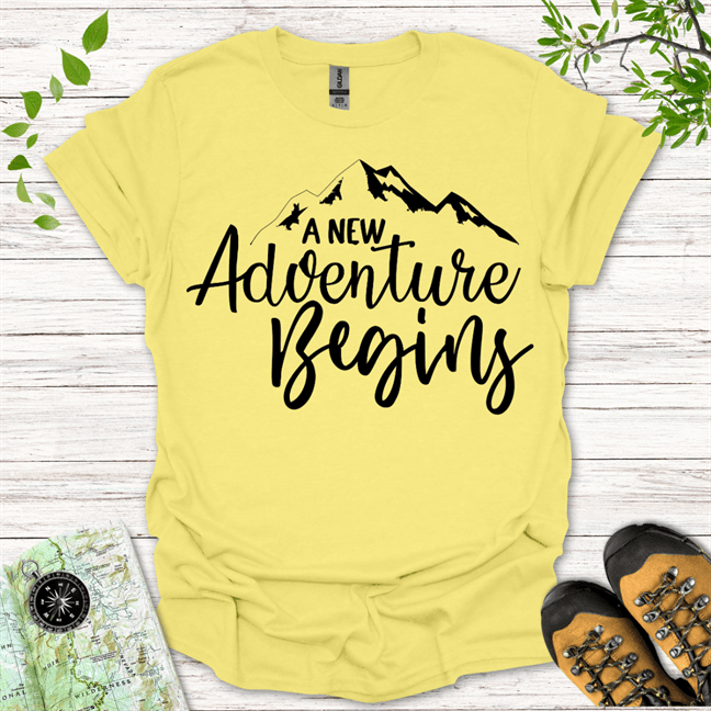 A New Adventure Begins T-Shirt