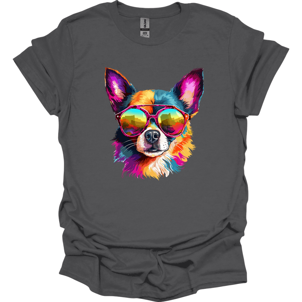 Chihuahua - Top Dog T-Shirt - Charcoal