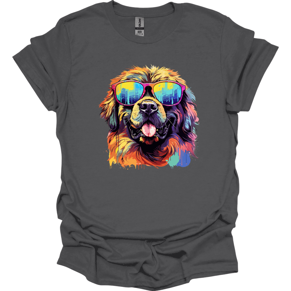 Leonberger - Top Dog T-Shirt - Charcoal