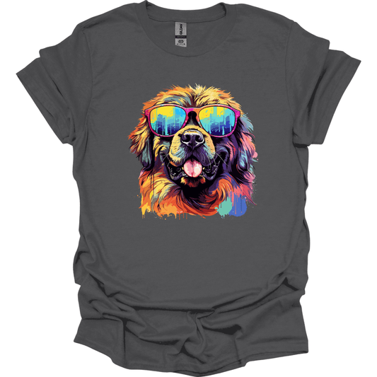 Leonberger - Top Dog T-Shirt - Charcoal
