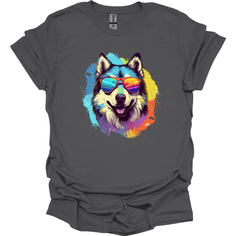 Malamute - Top Dog T-Shirt - Charcoal
