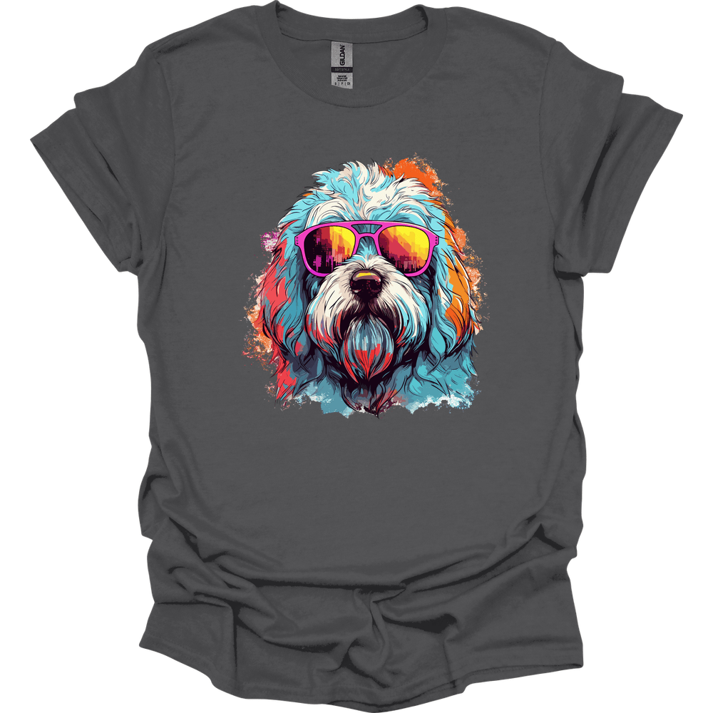 Komondor - Top Dog T-Shirt - Charcoal