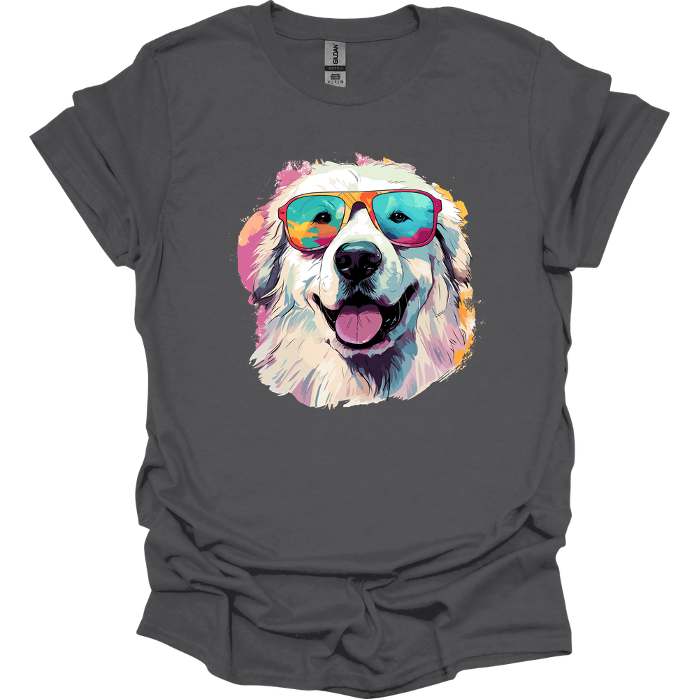 Great Pyrenees - Top Dog T-Shirt - Charcoal