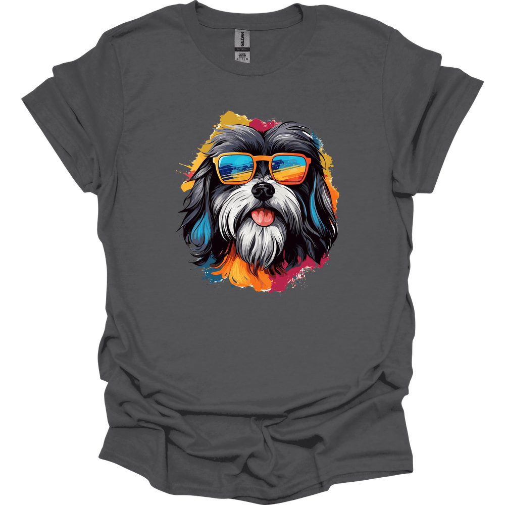 Havanese - Top Dog T-Shirt - Charcoal