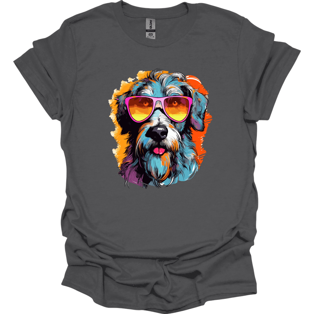 Irish Wolfhound - Top Dog T-Shirt - Charcoal