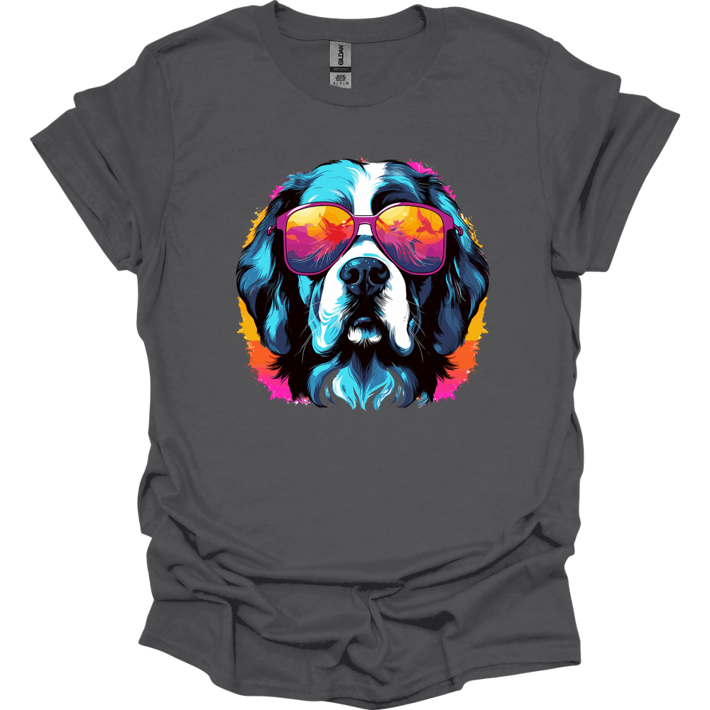 Saint Bernard - Top Dog T-Shirt - Charcoal