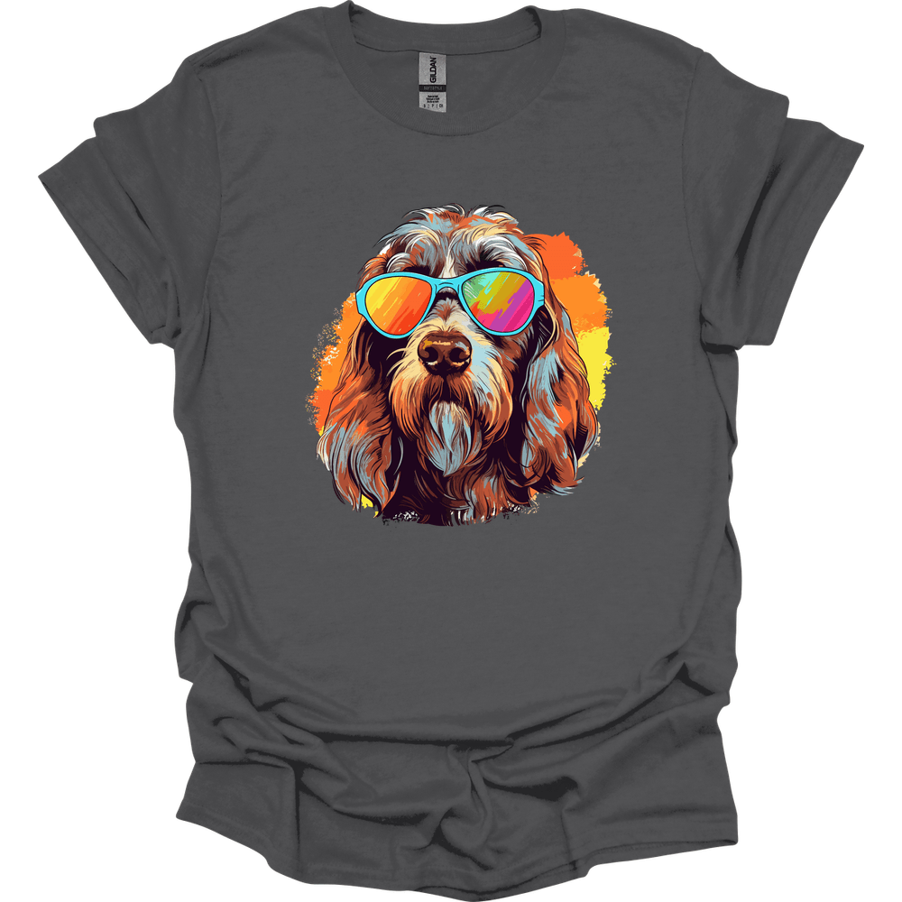 Spinone Italiano - Top Dog T-Shirt - Charcoal
