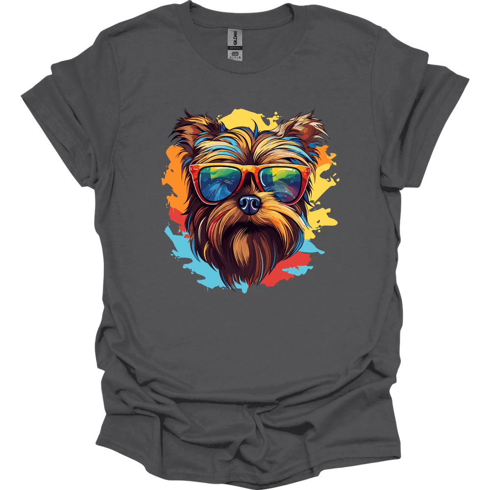 Yorkshire Terrier - Top Dog T-Shirt - Charcoal