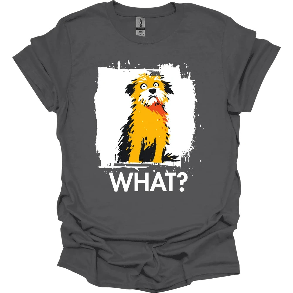 Cavapoo - What Dog T-Shirt - Charcoal